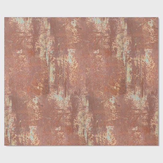 Rusty Metal Texture Cadeaupapier (Vlak)