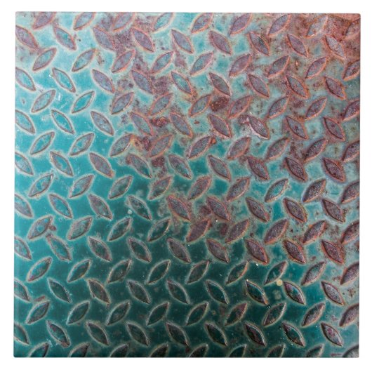 Rusty Metal Texture Tegeltje (Voorkant)