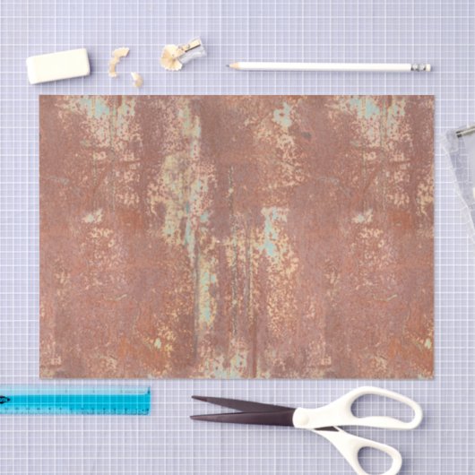 Rusty Metal Texture Tissuepapier (Craft)