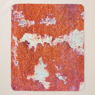 Rusty metal texturegrunge, getextureerd, abstract, sherpa deken