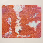 Rusty metal texturegrunge, getextureerd, abstract, sherpa deken (Voorkant (horizontaal))