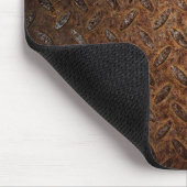 Rusty Metal Tread Muismat (Hoek)
