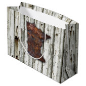 Rusty Minnesota Shape Groot Cadeauzakje (Achterkant Gekanteld)