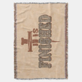 Rusty Nails Cross of Christ Christelijk Design Deken (Voorkant Verticaal)