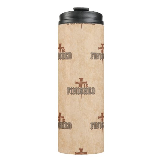 Rusty Nails Cross of Christ Christelijk Design Thermosbeker (Voorkant)