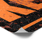 Rusty Nuclear Test Site Sign Poster (Hoek)