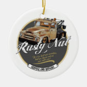Rusty Nut Towing Keramisch Ornament (Voorkant)