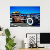Rusty Nuts Rat Rod Poster (Thuiskantoor)