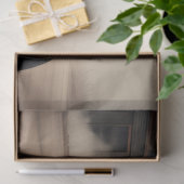 Rusty old bike v4 postapocallyptic Tissue paper Tissuepapier (Geschenk)