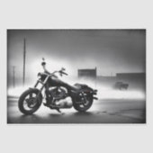 Rusty old bike v5 post-apocallyptic Tissue paper Tissuepapier (Voorkant)