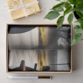 Rusty old bike v6 post-apocallyptic Tissue paper Tissuepapier (Geschenk)