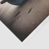 Rusty old bike v6 post-apocallyptic Tissue paper Tissuepapier (Detail)