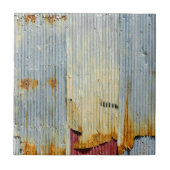Rusty old metal texture tegeltje (Voorkant)