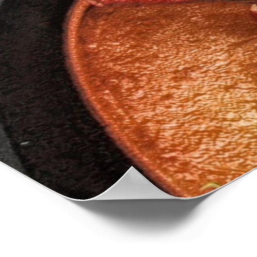 Rusty Old Tractor Poster (Hoek)