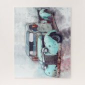 Rusty Old Truck Legpuzzel (Verticaal)