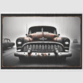 Rusty old, want no2 post-apocallyptic Tissue paper Tissuepapier (Voorkant)