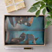 Rusty old, want post-apocallyptic Tissue paper Tissuepapier (Geschenk)