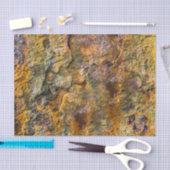 Rusty oranje abstracte textuur tissuepapier (Craft)