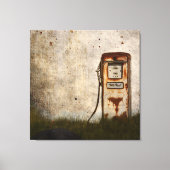Rusty oude Antiek auto Canvas Afdruk (Voorkant)