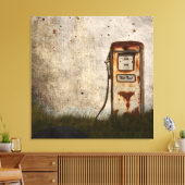 Rusty oude Antiek auto Canvas Afdruk (Insitu (Woonkamer))