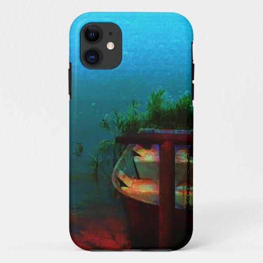 Rusty oude boot Case-Mate iPhone case (Achterkant)