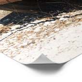 Rusty oude vrachtwagen poster (Hoek)