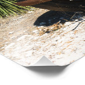 Rusty oude vrachtwagen verlaten in Australië buite Foto Afdruk (Hoek)