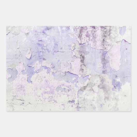 Rusty Paarse Paint Waterverf Inpakpapier Vel (Voorkant)