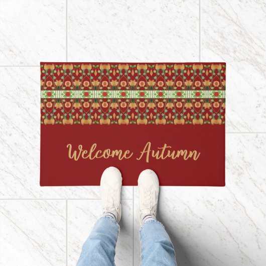 Rusty Peach Autumn Deurmat (Binnen)