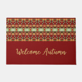 Rusty Peach Autumn Deurmat (Voorkant)