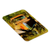 Rusty Pick Up Truck Abstract Magneet (Rechterzijde)