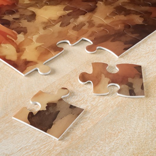  Rusty Pickup en Pompoenen Herfst 16x20 Legpuzzel (Zijkant)