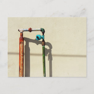 Rusty Pipes Briefkaart