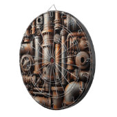 Rusty Pipes Dartboard Dartbord (Voorkant Rechts)