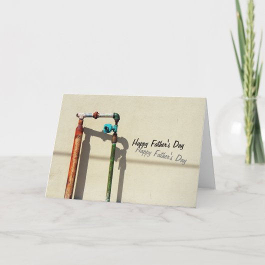 Rusty Pipes Kaart (Voorkant)