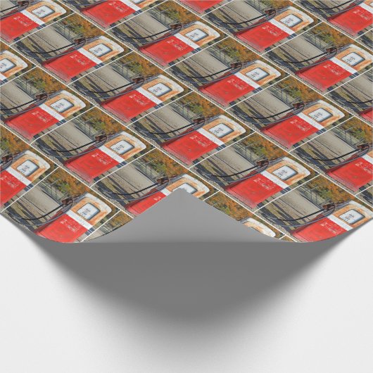 Rusty-pomp voor Retro Cadeaupapier (Hoek)