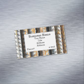 Rusty Rebar Design Magnetic Visitekaartje Magnetisch Visitekaartje (Voorbeeld)