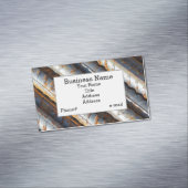 Rusty Rebar Design Magnetic Visitekaartje Magnetisch Visitekaartje (Voorbeeld)