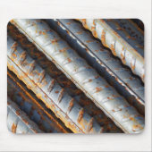 Rusty Rebar Mousepad Muismat (Voorkant)