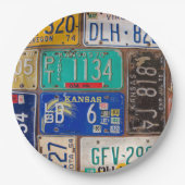 Rusty Retro License Bord Collectie (Voorkant)