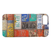 Rusty retro licentie borden Case-Mate iPhone case (Achterkant (Horizontaal))