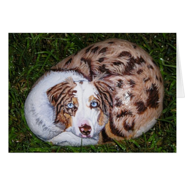 "Rusty"-rockkaart (Voorkant Horizontaal)