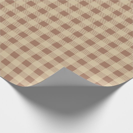 Rusty Roos Gingham Cadeaupapier (Hoek)