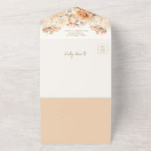 Rusty Rozen Vrijgezellenfeest Recept All In One Uitnodiging (Buitenkant)