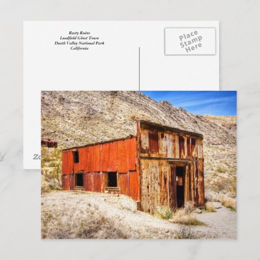 Rusty Ruins Briefkaart (Voorkant / Achterkant)