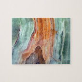 Rusty Sagey Minty Quartz Legpuzzel (Horizontaal)