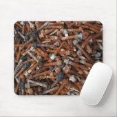 Rusty Screws Mousepad Muismat (Met muis)