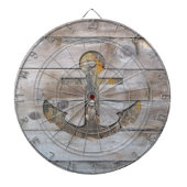 Rusty Ship Anchor Dartbord (Voorkant)