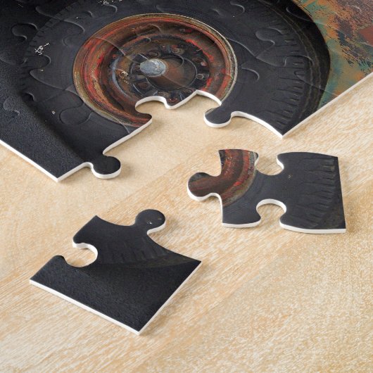 Rusty Short Bed Legpuzzel (Zijkant)