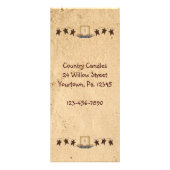 Rusty Stars & Candle Rack Kaart (Voorkant)